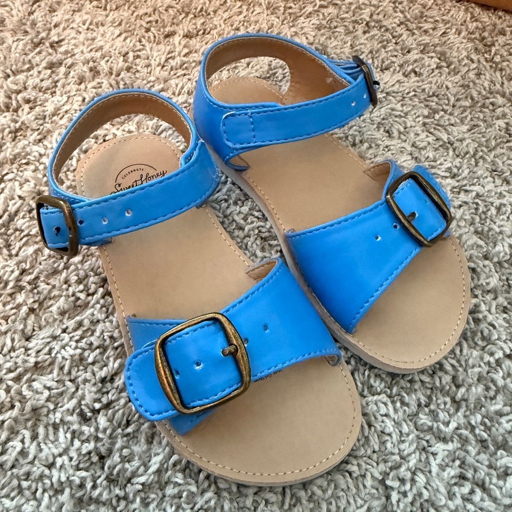 SweetHoney Bright Blue Kids Sandals